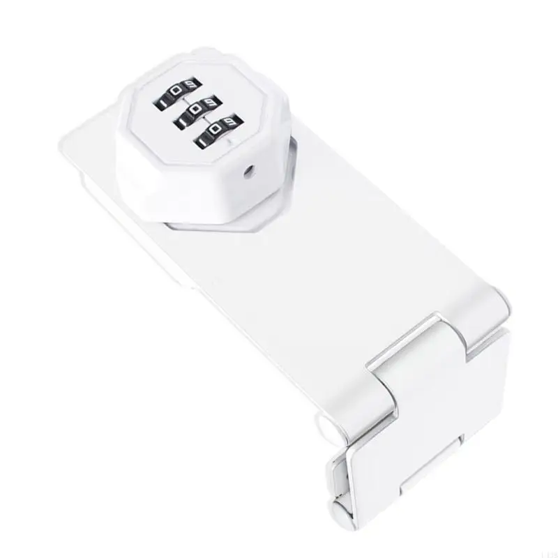 Simple Up Combination Lock Hasp Multipurpose Lock for Cabinets & Small Door L43B