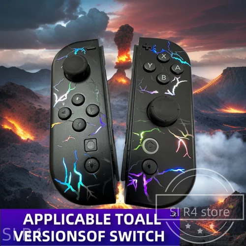 Imagen 1 del producto La nueva edición limitada exclusiva de la serie Flame en 2025, gamepad Bluetooth RGB LED 5.2, adecuada para Nintendo Switch/Lite/Oled