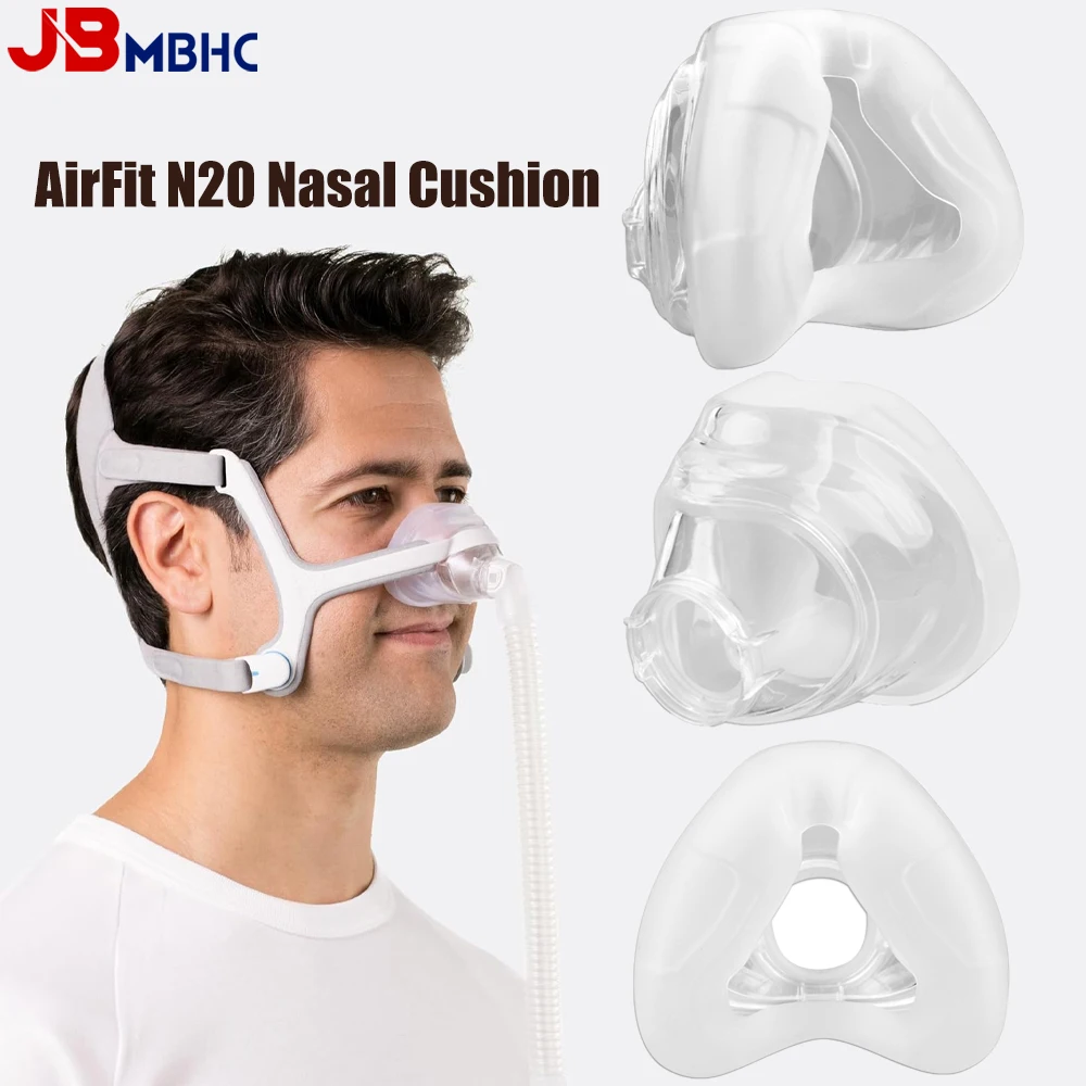 AirFit N20 Nasal Cushion CPAP Replacement Cushion for N20 Nasal CPAP Mask Cushion Replacement Soft Seal Silicone CPAP Accessorie