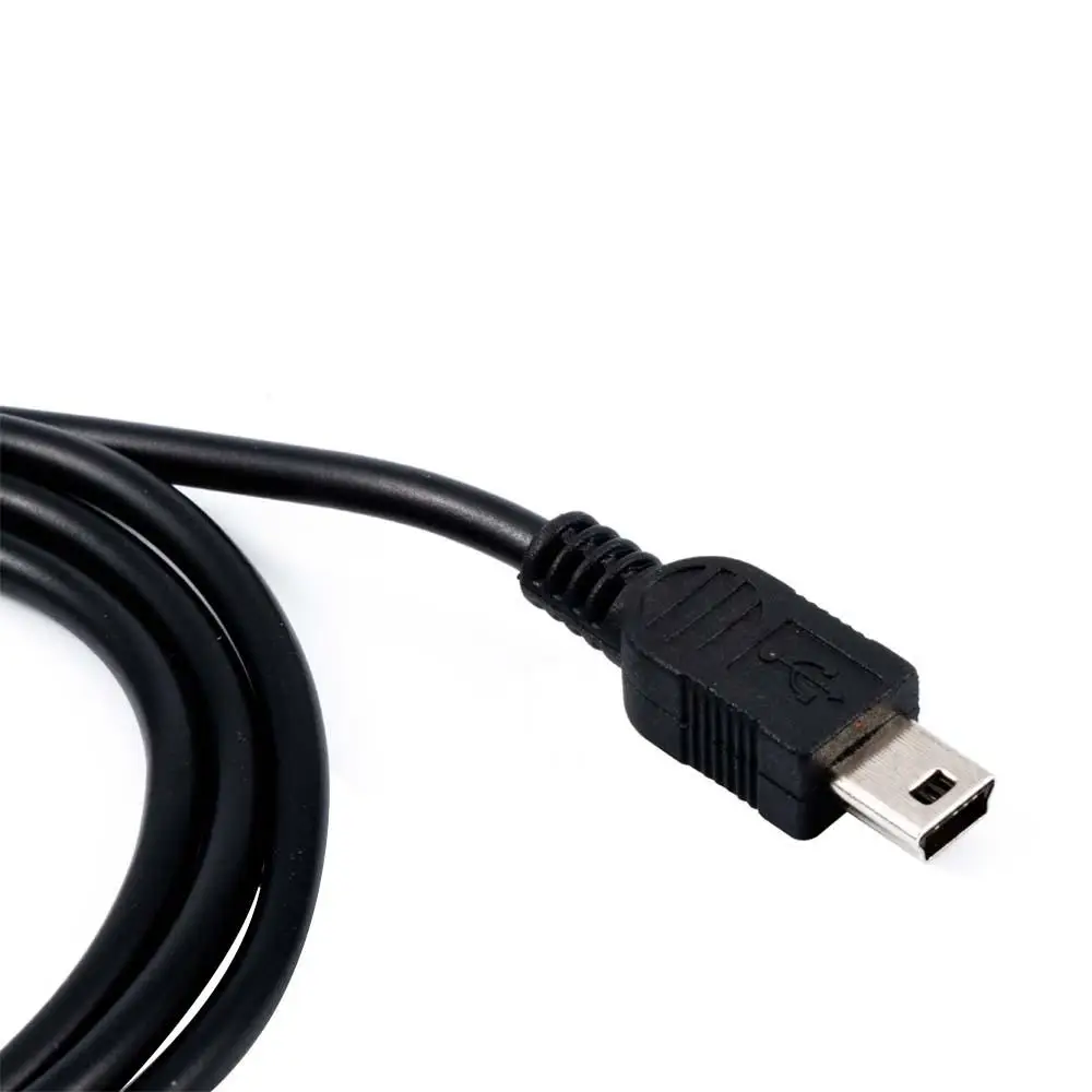 Sync Best GPS MP3 MP4 Charging Black Mini for 2.0 A To 5 Pin B Adapter USB Cord
