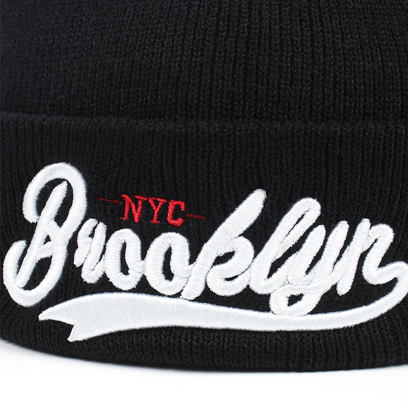 High Quality 2022 Brooklyn NYC Embroidery Beanies Hat Men Woman Fashion winter Warm hat Knitted Soft Caps Bone Ski Skullies wool