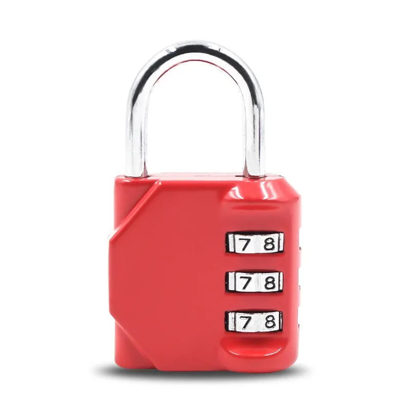 Resettable  Padlock Outdoor 4 Digit Padlock with Combination Waterproof and Heavy Duty Combination 1pc Combination Lock
