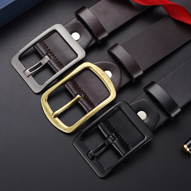 2023 Autumn Fashion Men's PU Leather Belt Casual Versatile Needle Buckle Waistband Youth Minimalist Design Business Pant Belt