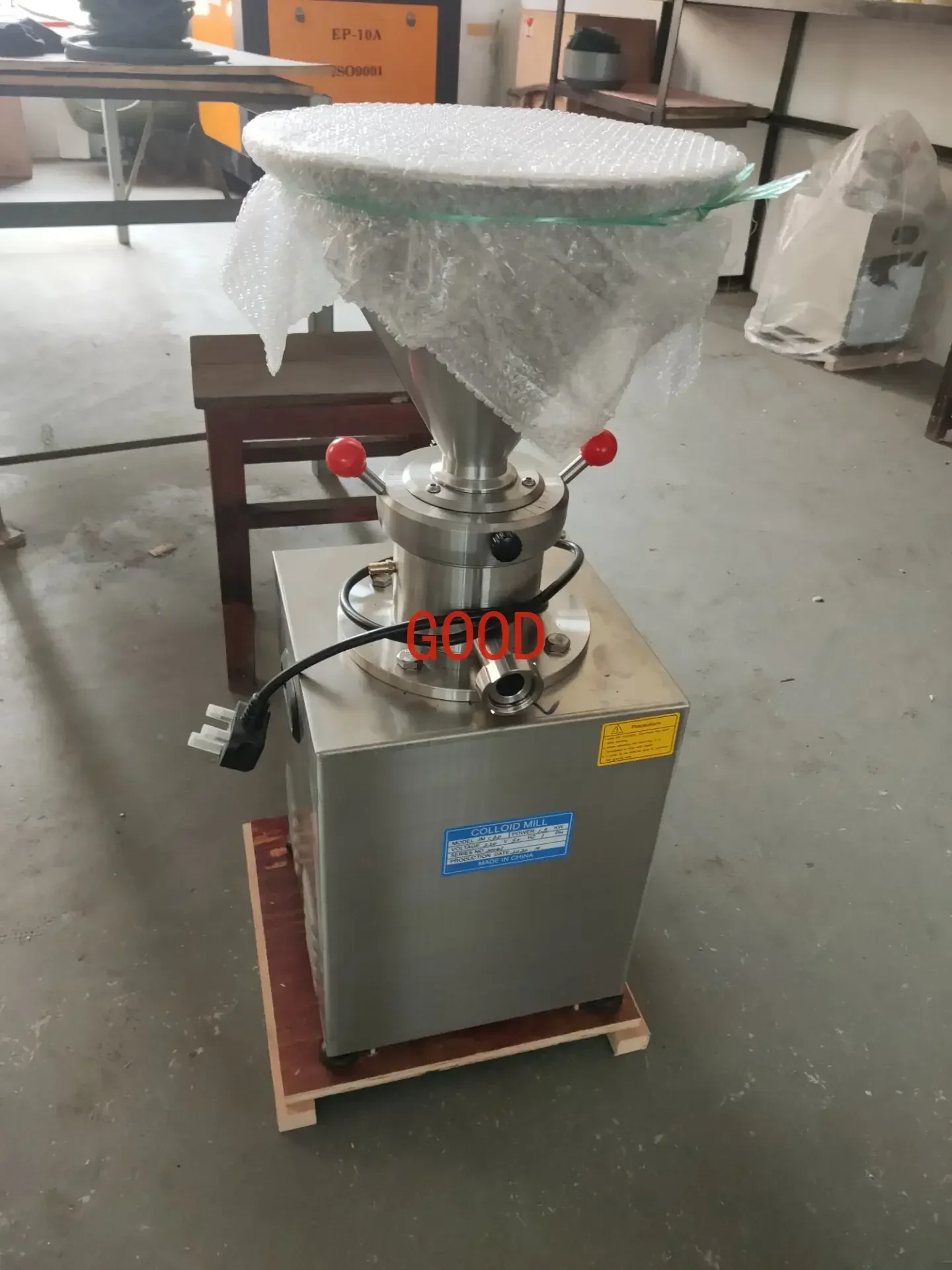 JMC60 High Quality Industrial Stainless Steel Colloidal Mill Peanut Sesame Almond Butter Making Machine