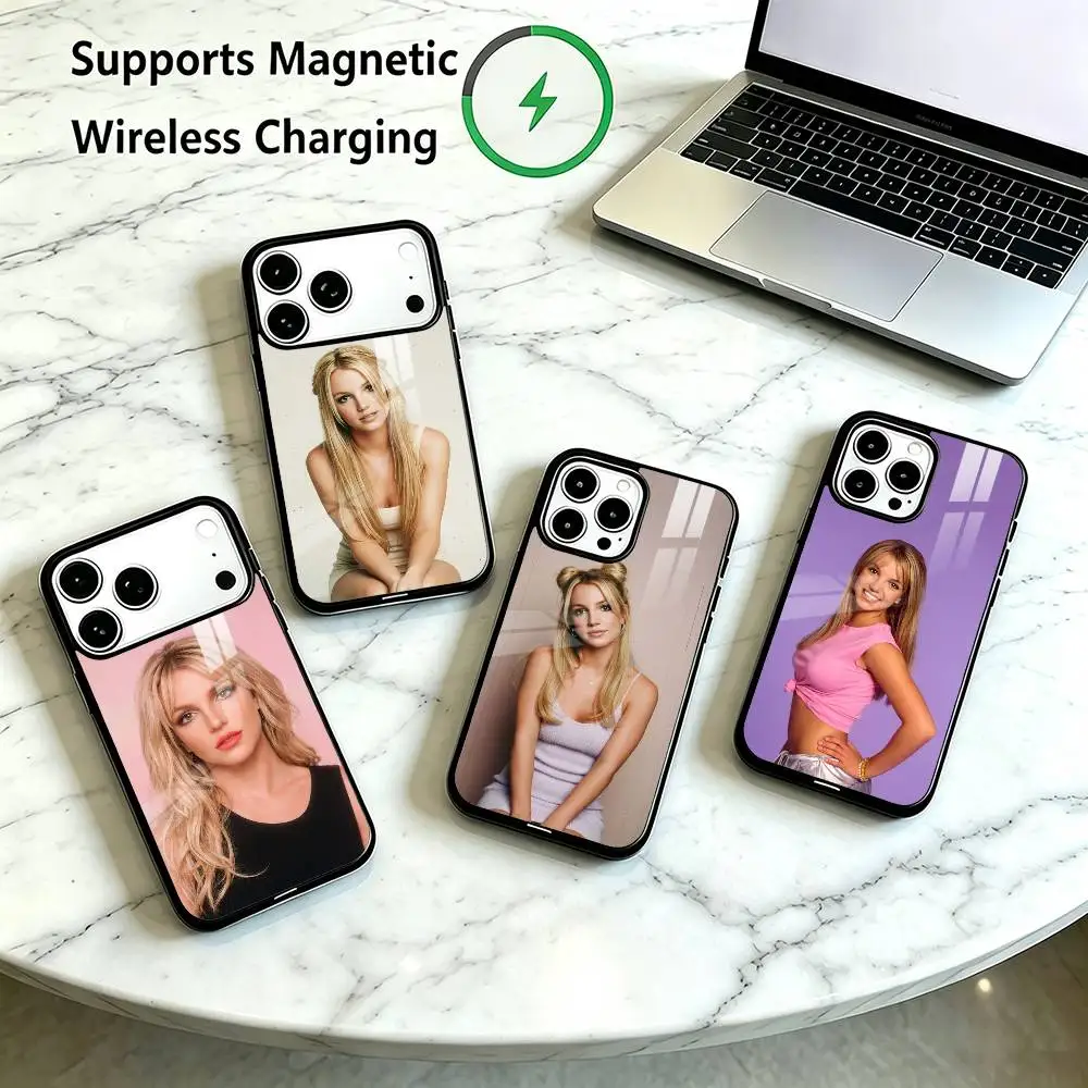 Britney Spears Princess of Pop  Phone Case For iPhone18 17,16,15,14,13,12,11 Plus,Pro Allows magnetic wireless charging Gift
