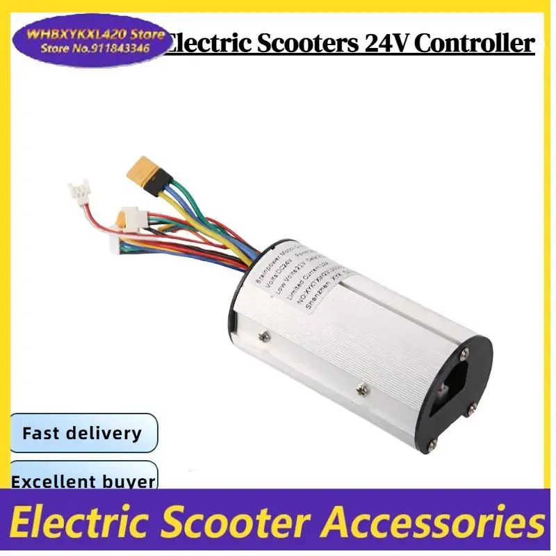 

Small electric scooter 24V 250W controller 5.5-6.5 inch aluminum electric scooter controller motor speed control