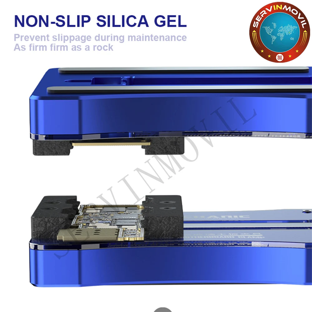Universal Fixture MECHANIC G-Fix Insulated Glass Motherboard Clamp for PCB Board IC Chip CPU Repair Fixed Holder Clamping Tool