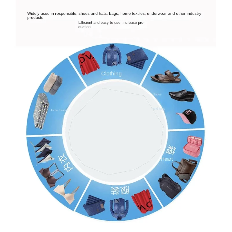 0528880 Automatic Double-Head Garment Trimming Machine 220V Thin and Thick Home Textile Thread Trimming Machine Cu
