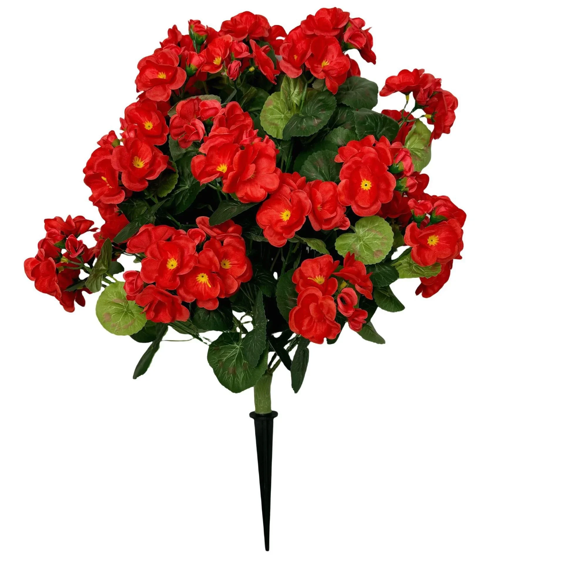 Cross-border Amazon explosion wind simulation geraniums, begonia flowers, fake flowers, outdoor decoration trees