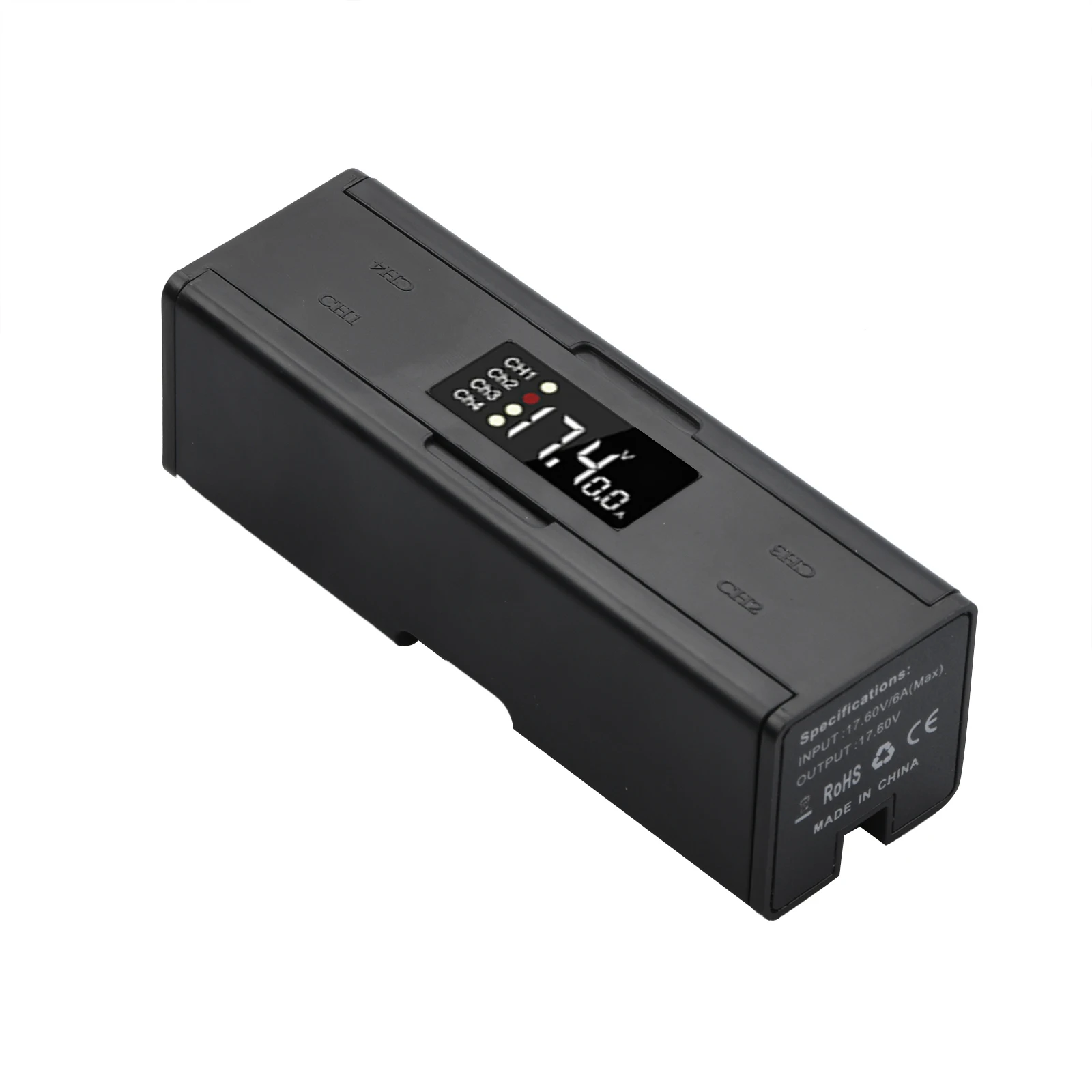 Mini Portable 4 in 1 Digital LED Display Battery Charger Intelligent Charging Hub For DJI Mavic 2 Pro Zoom Drone
