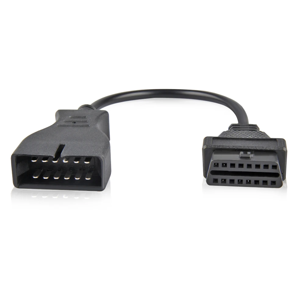 OBD 2 OBD2 Connector for GM 12 Pin Adapter to 16Pin Female Diagnostic Cable 12Pin Male Plug for GM Vehicles