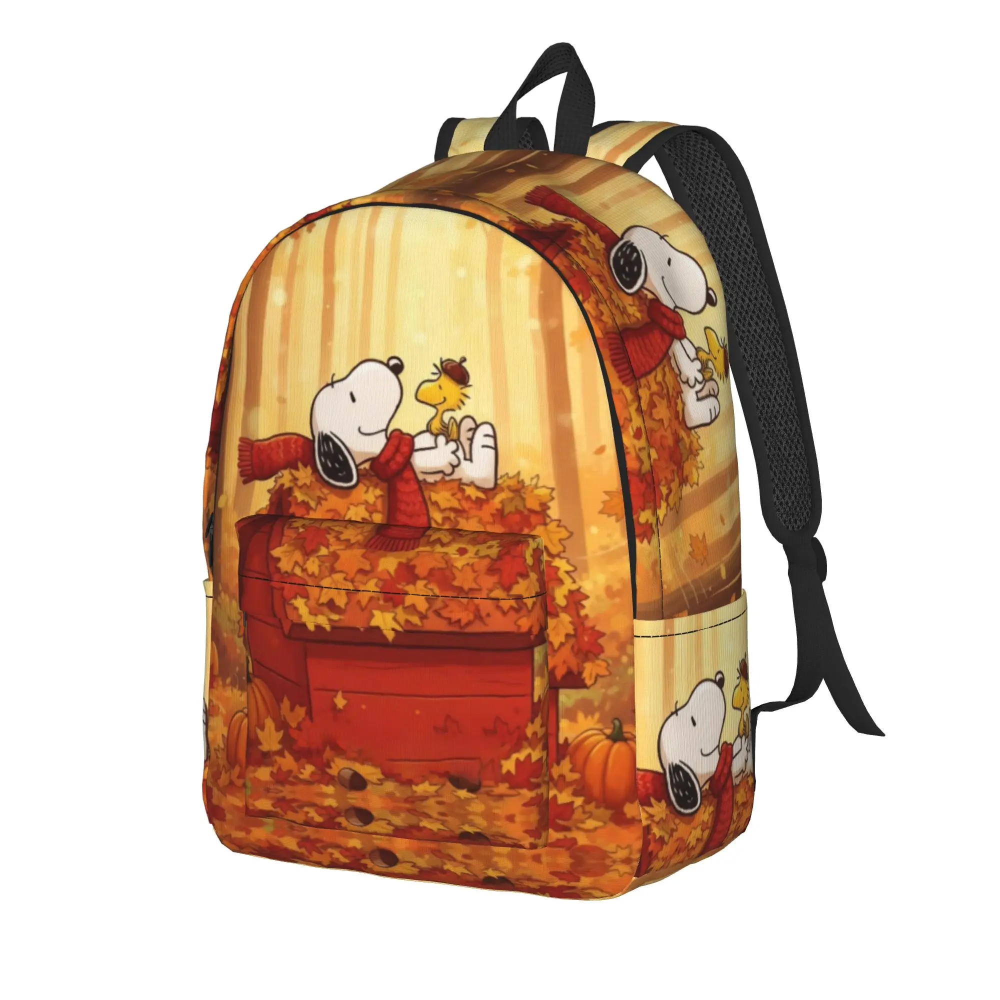 Snoopys Autumn Backpack for Men Women Fashion Student Business Daypack  Laptop Computer Shoulder Bag Gift