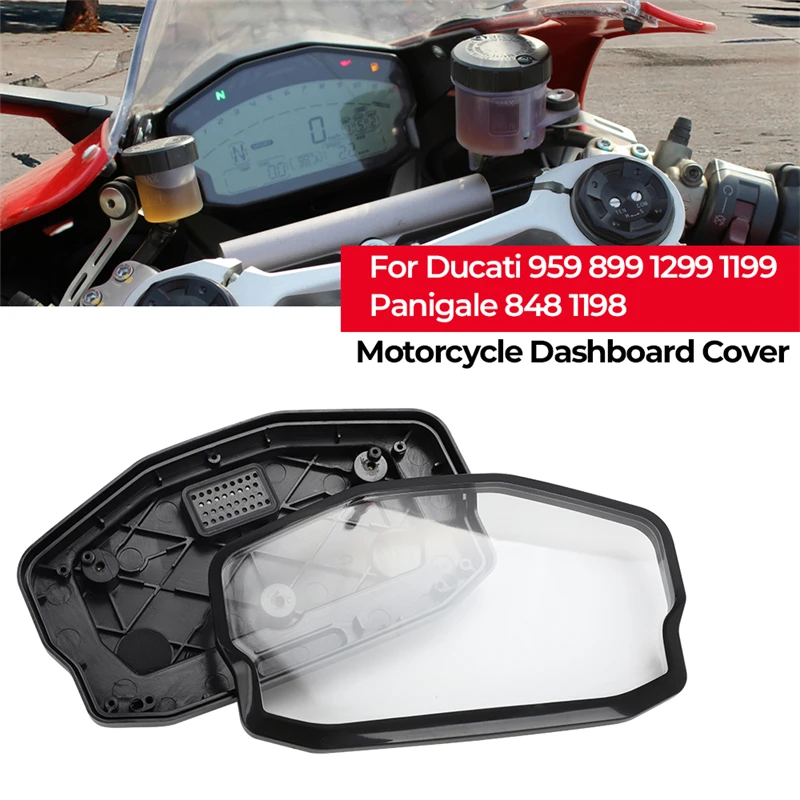 For DUCATI 899 959 1299 1199 Panigale 1198 848 Motorcycle Instrument Cover Speed Meter Case Odometer Gauge Tachometer Housing