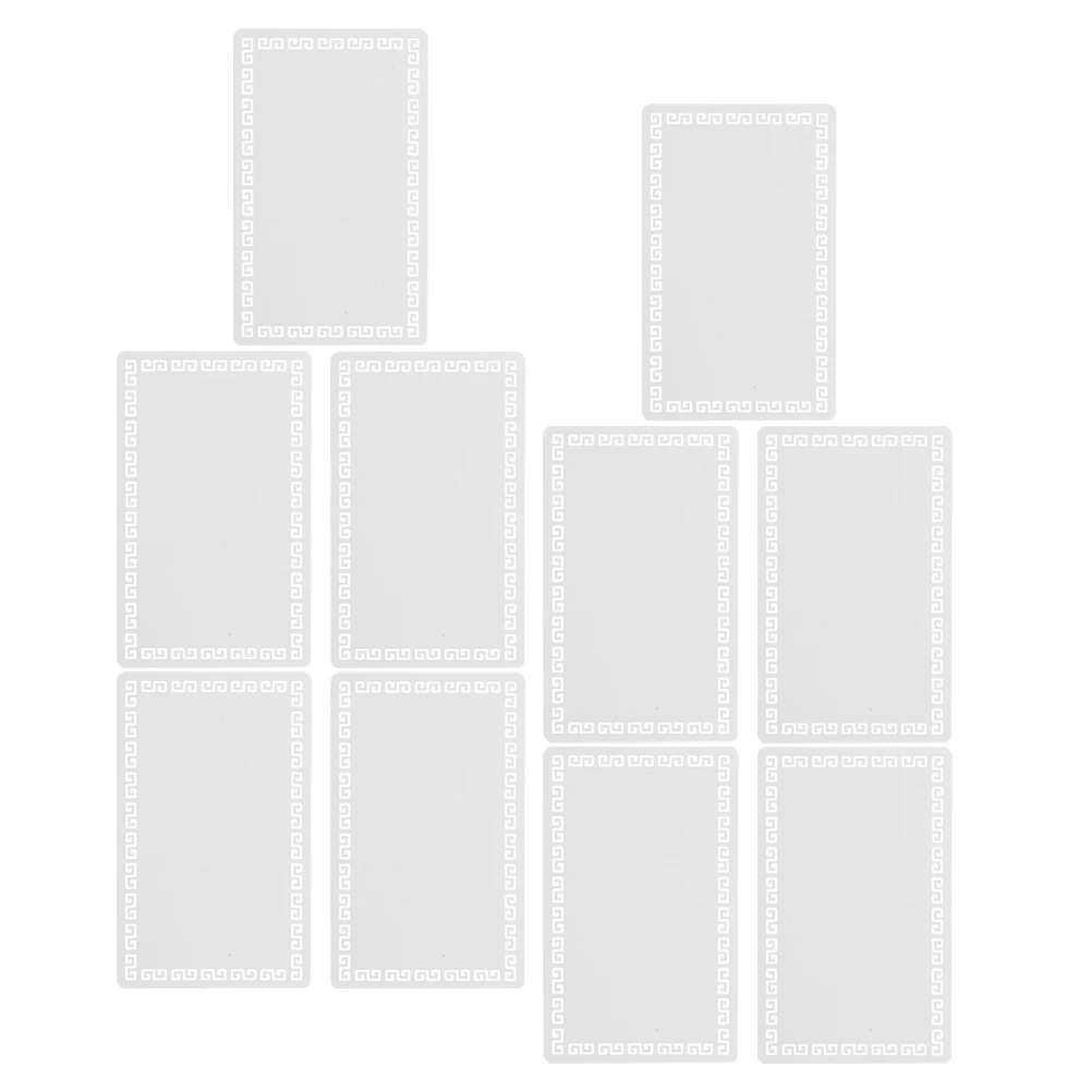 

10 шт. алюминиевые пустые карты с сублимационным покрытием, тонкий металл для бизнеса, печать на заказ, гладкий край, профессиональное использование