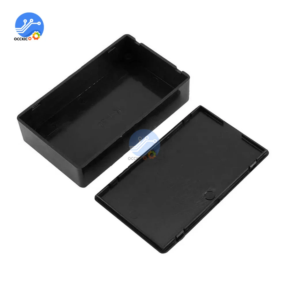 100x60x25mm Plastic Waterproof Cover Electronic Project Instrument Enclosure DIY Box Case Junction Box Housing Black