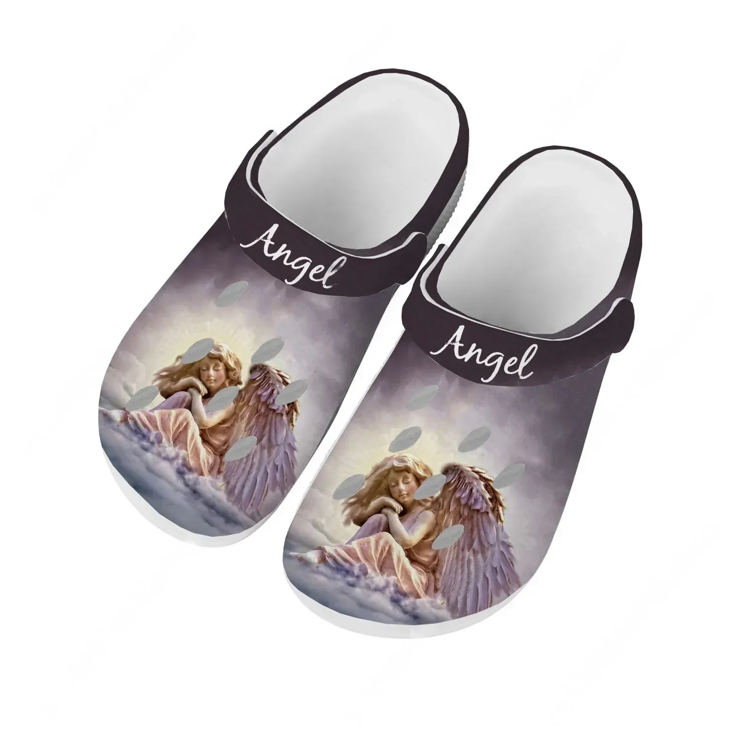 

Сандалии Angel для мужчин, женщин и подростков: модные, высококачественные, дышащие, удобные пляжные летние тапочки для сада, на заказ