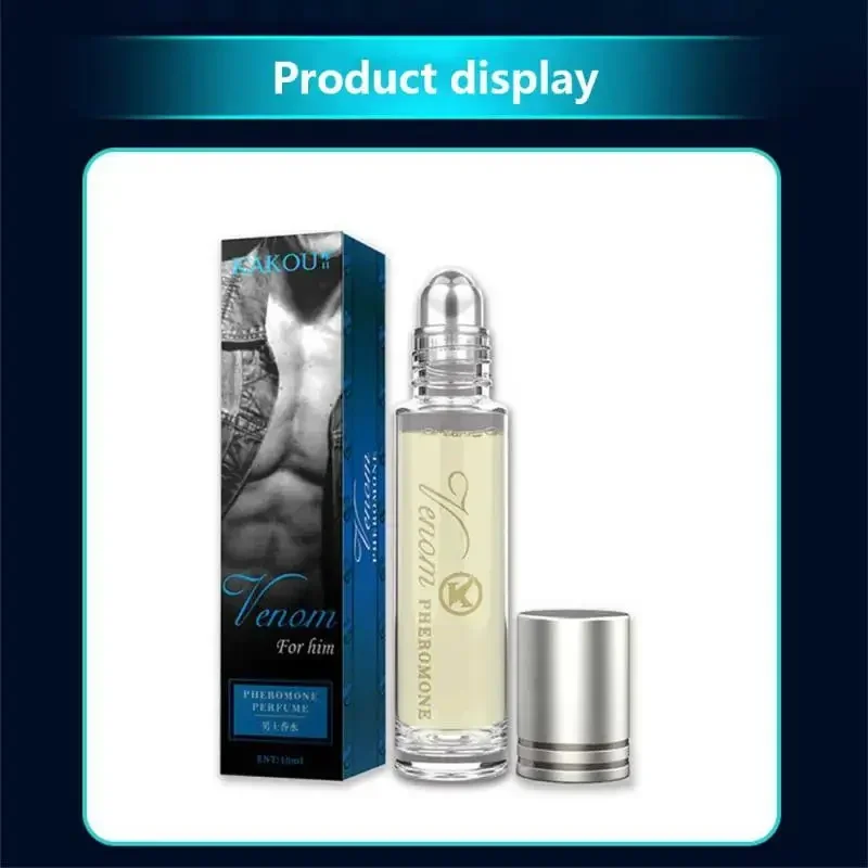 10 ml Parfüm für Männer und Frauen, Ballparfüm, Damen-Pheromon-Herren-Parfüm mit ätherischen Ölen, lockt den anderen Geschlecht an, anhaltender Duft