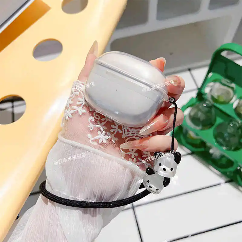 Capa para fones de ouvido sem fio bowers & wilkins pi8/pi6 com alça transparente tpu macio ultrafino acessórios de proteção fones de ouvido