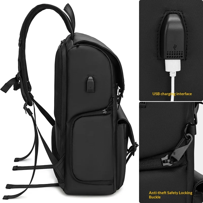 Generic Waterproof Anti Theft Large Capacity Wear Resistant Oxford Cloth Camera Drone Backpack Photography Storage Bag
