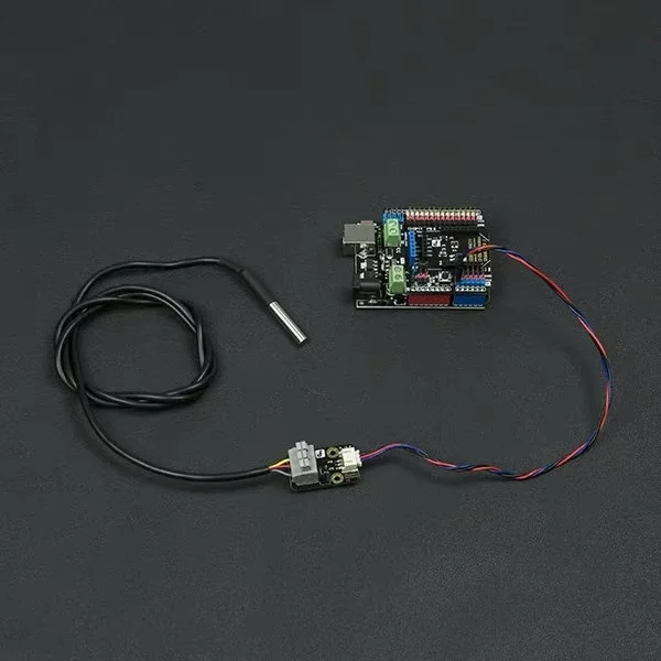 DFRobot Gravedad: Kit de sensor de temperatura impermeable Temperatura del suelo Detección de temperatura del agua Genuino 18B20