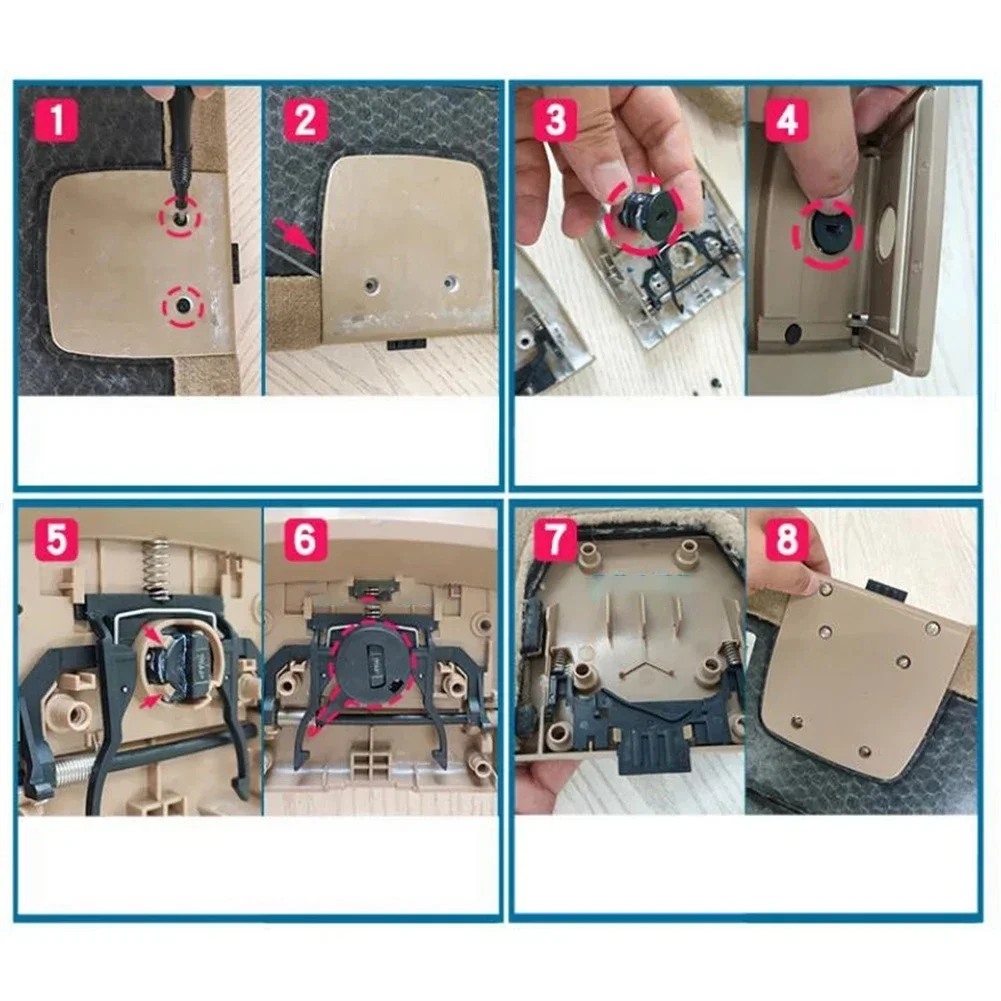Brand New High Quality Hot Sale Trunk Mat Handle With Keyhole 1 Pcs Car Interior Parts Replacement 51479120283