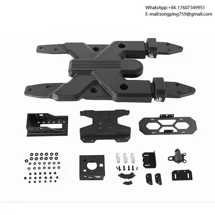 Exterior Accessories Reinforced Hinge Mount Tailgate Spare Tire Bracket for Jeep Wrangler JL 2018+ Wheel Bracket