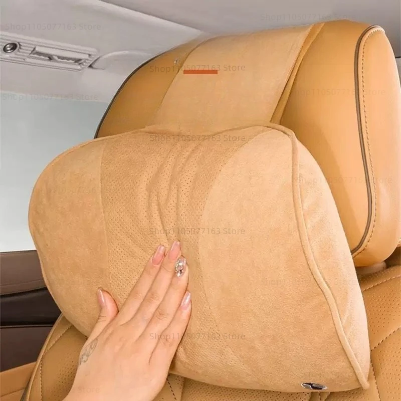 For DENZA D9 Headrest Neck Pillow Lumbar Waist Support Car Pillow Car Seat Backrest Accessories Ergonomic Seat Interior Cushion