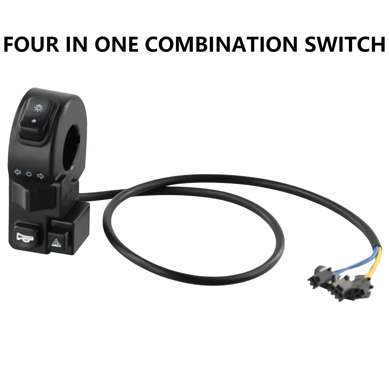 

Motorcycle Handlebar Switch Lights Indicator ON/OFF)button Universal With 7/8 Inch 22MM Electric Throttle High Quality Material