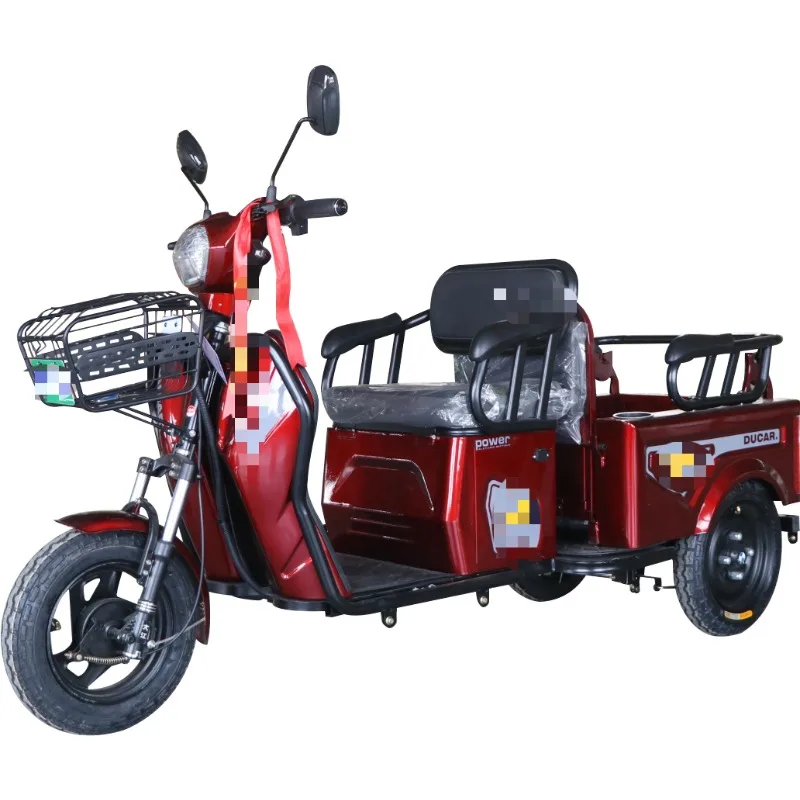 

Электрический трехколесный велосипед для взрослых с ограниченными возможностями, электрический tuk-tuk