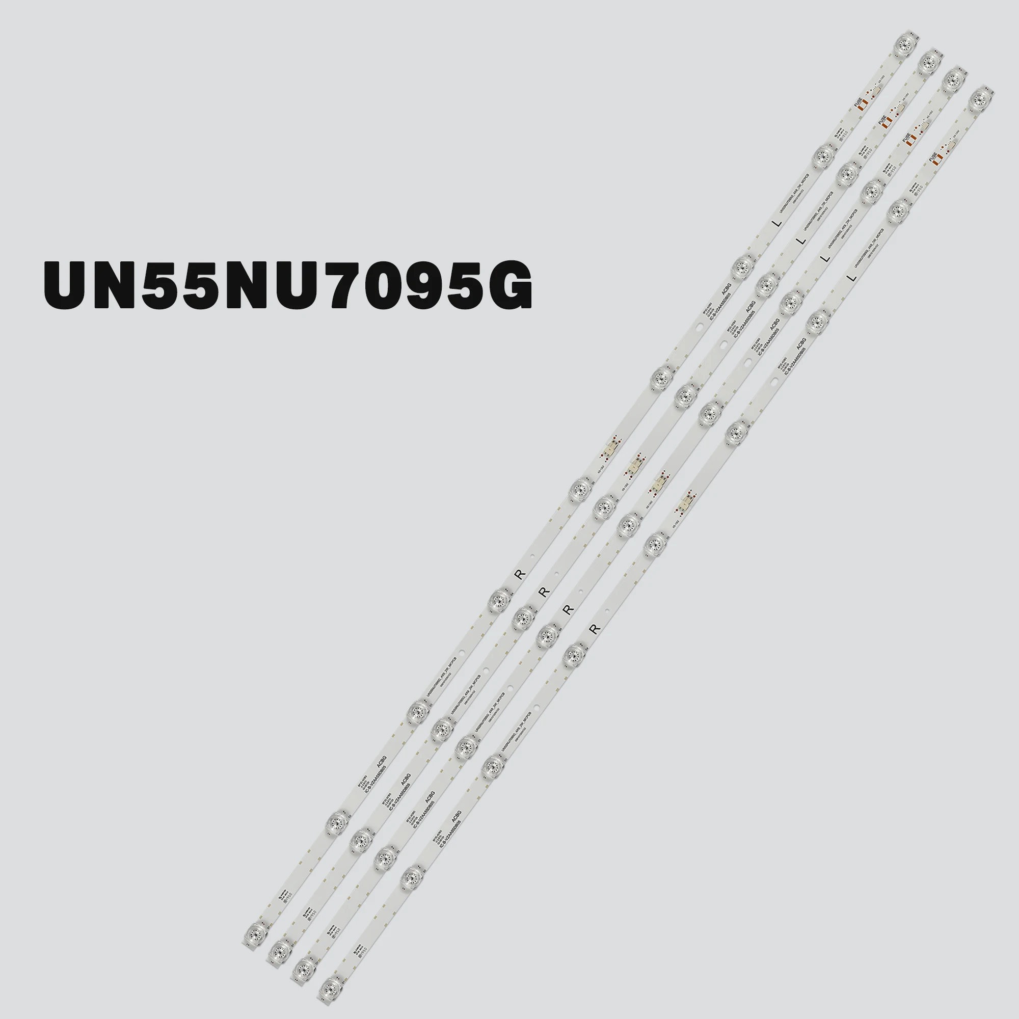 New LED strips for UN55NU7095G UN55NU7095G_4X9_2W_MCPCB 14MM_V0 E47 un55tu7090g UE55TU7002U HG55AJ630UJJXZ CRH-BP55303004097CT