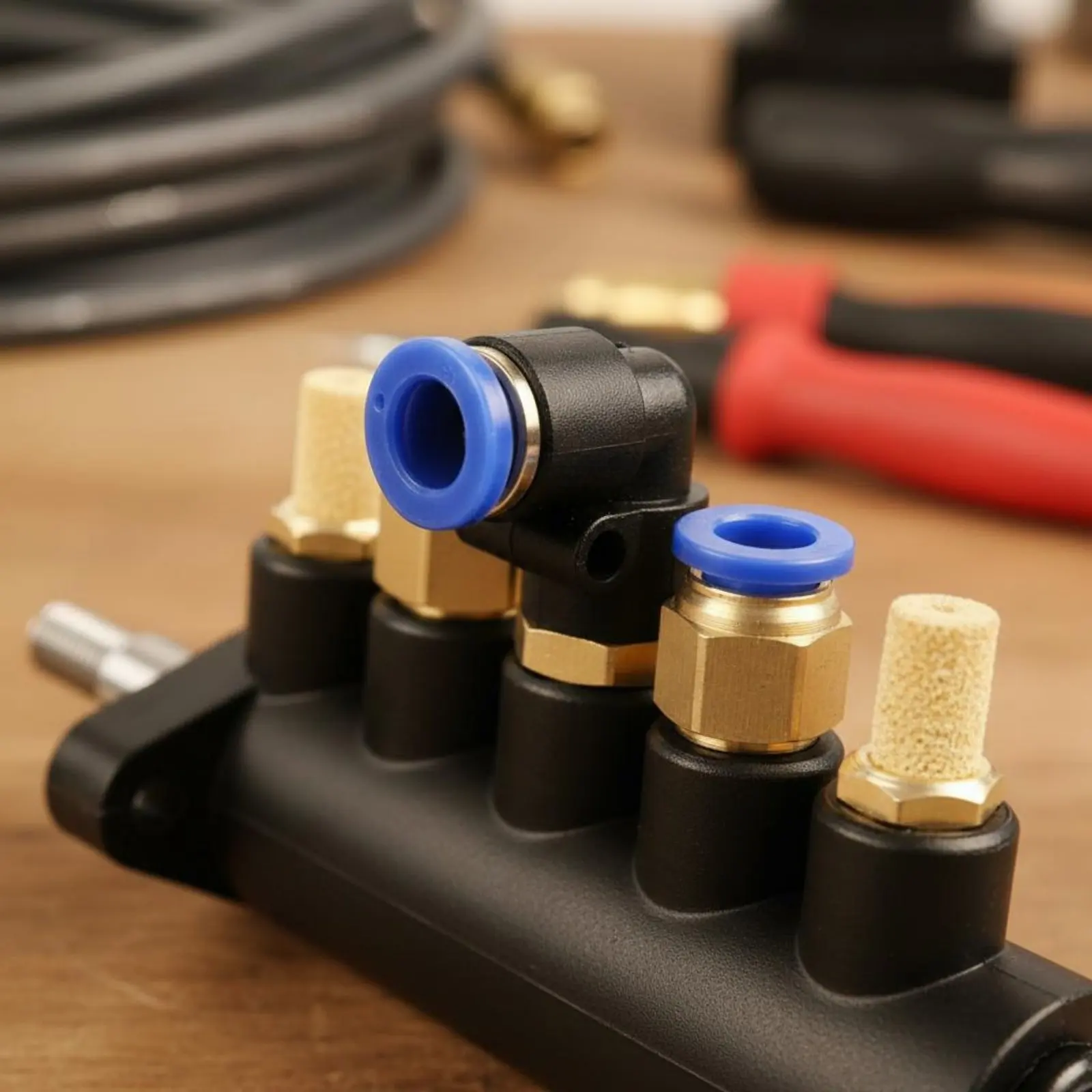 

Пневматический пятипозиционный механизм управления для шиномонтажного станка, долговечный, для автосервиса