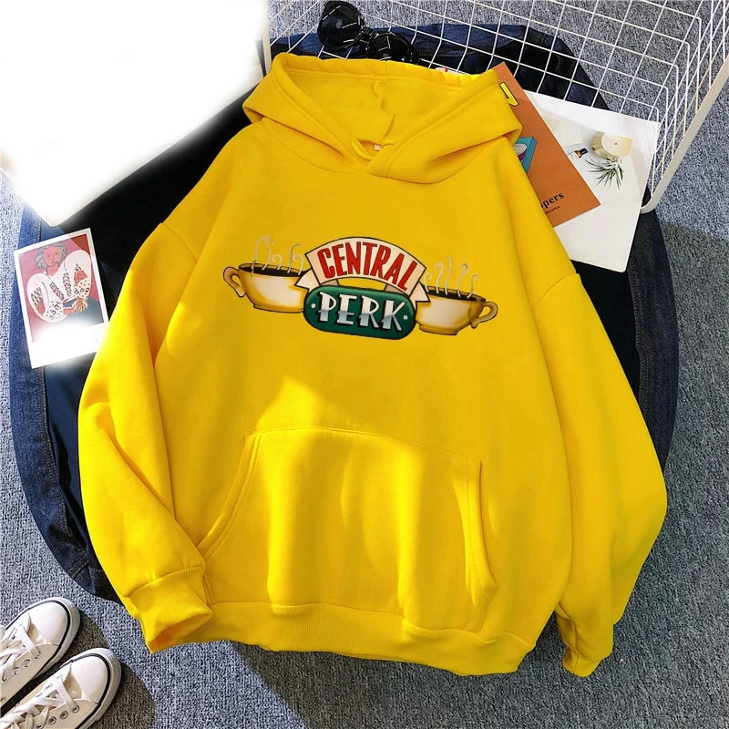 Funny Cartoon Friends Tv Show Hoodies Printed Men Woman Fashion Hoodie Hooded Sweatshirts Pullovers Unisex Tracksuits Clothing