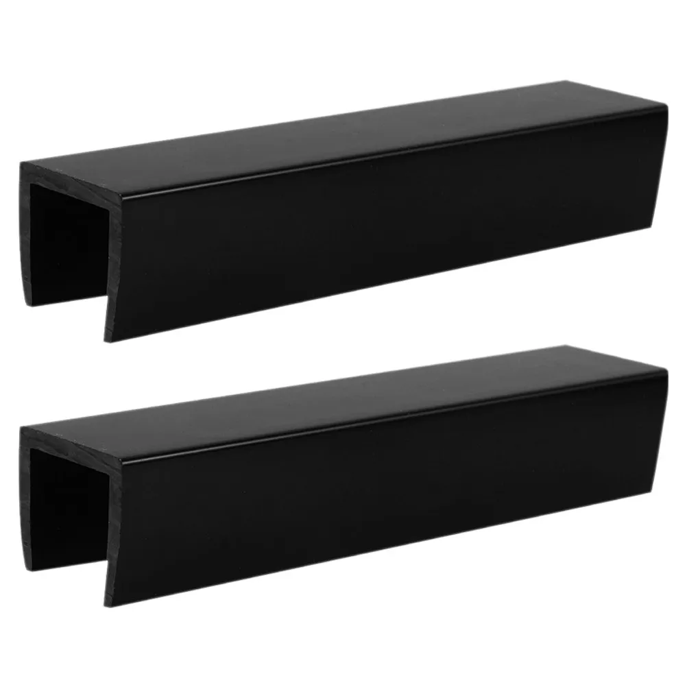 

2Pcs U-Shaped Groove Pet Gates Fittings Indoor Dog Baby Gate Reinforcement Parts Safety Grooves for Child Gate Door Stairs