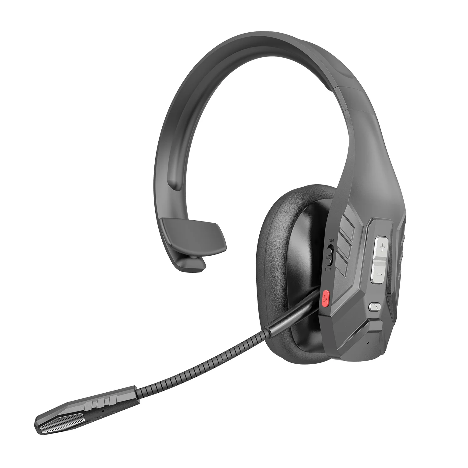Trucker Bluetooth Headset,Wireless Headset With Mic, Call Center Headset,Bluetooth Headsets With Dual Noise Cancelling_voghion.com