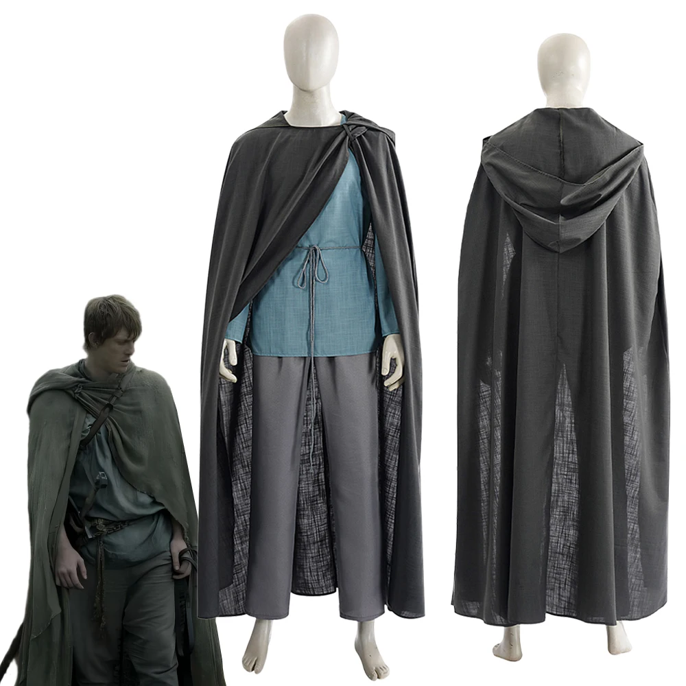 

TV Knight of Seven Kingdoms Dunkk Cosplay Fantasy Clothing Cloak Men Costume Disguise Halloween Male Fantasia Party Outfits