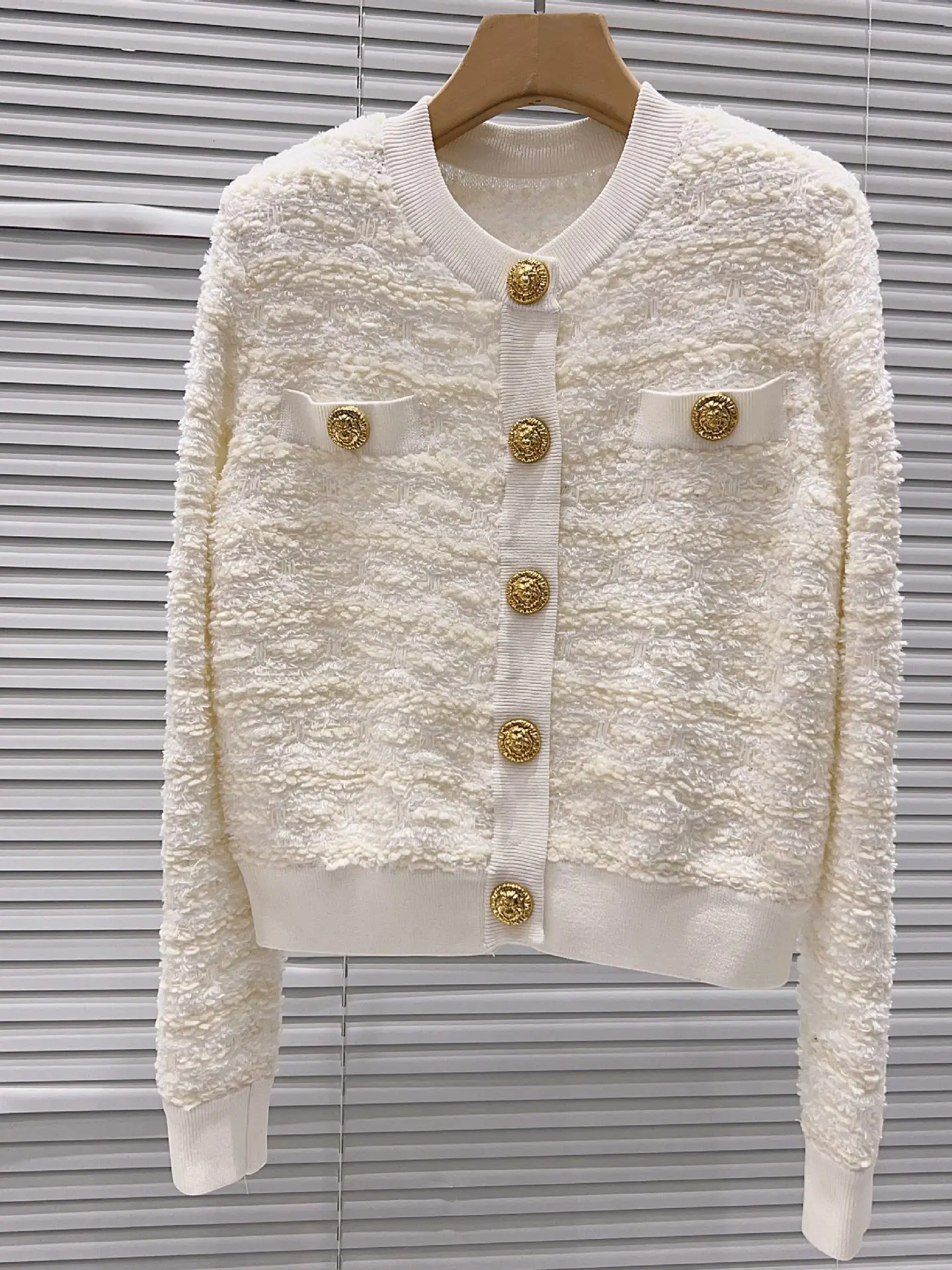 

Элитный кардиган в парижском стиле, вязаный, длинный, с круглым вырезом, без застежки, с эффектом бархата, женский, премиум-качество, модный