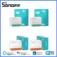 SONOFF MINIR4M / MINIR4 Extreme WiFi Smart Home MINI Switch Detach Relay App Voice Control Via Matter EWeLink Alexa Google Home