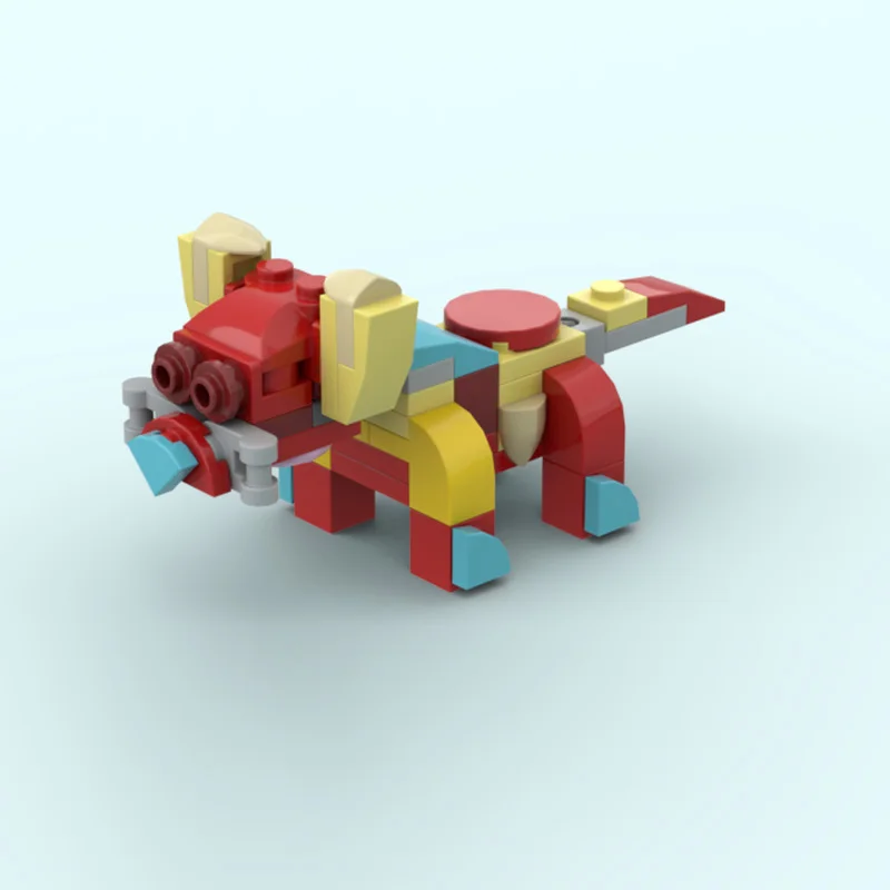 Creators Animal Series Model MOC Building Bricks Colorful Tiger Modular Technology Gifts Holiday Assemble Children Toys Suit