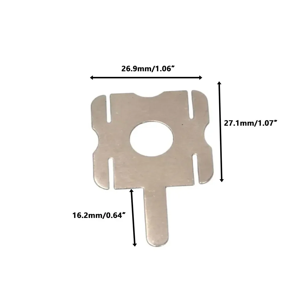 30 قطعة البقع لحام النيكل لوحات 5 مجموعة بطارية تصفيح النيكل ورقة ل النيكل مطلي الصلب حزام قطاع ورقة البطارية 2025