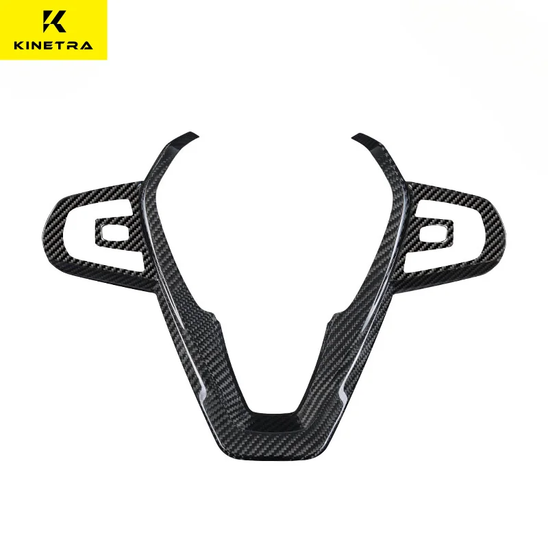 

For 2020 BMW 3 Series 320i Sport 325Li Carbon Fiber Steering Wheel Frame Decoration Cover Trim