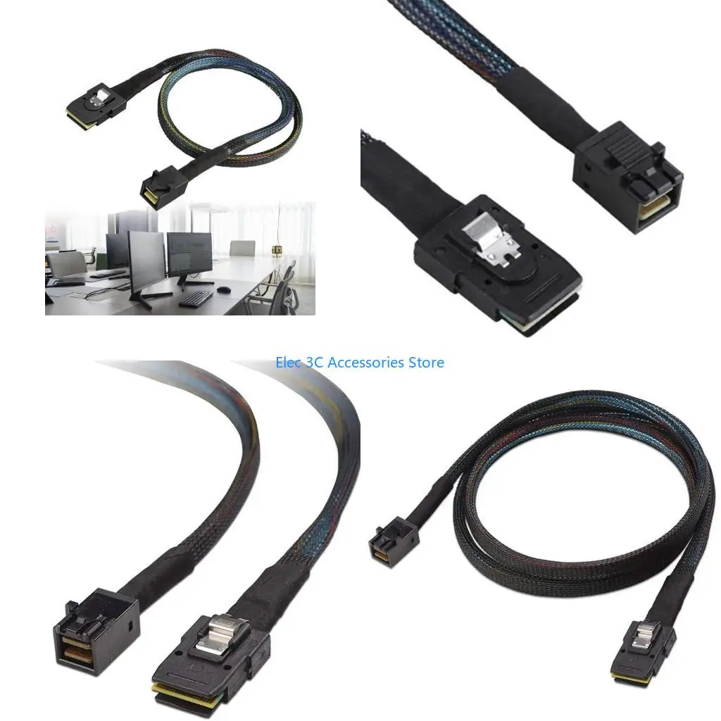 Y51A High Performances Internal MiniSAS SFF8643 to MiniSAS SFF8087 Cable