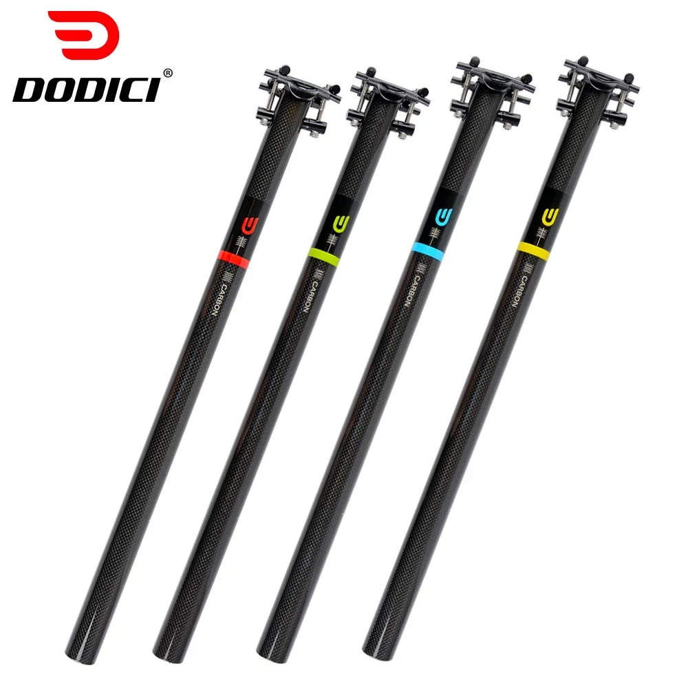 

Folding Bike Seatpost 33.9*580mm Carbon Fibre Bicycle Seat Post MTB Road Mountain Seat Tube Parts