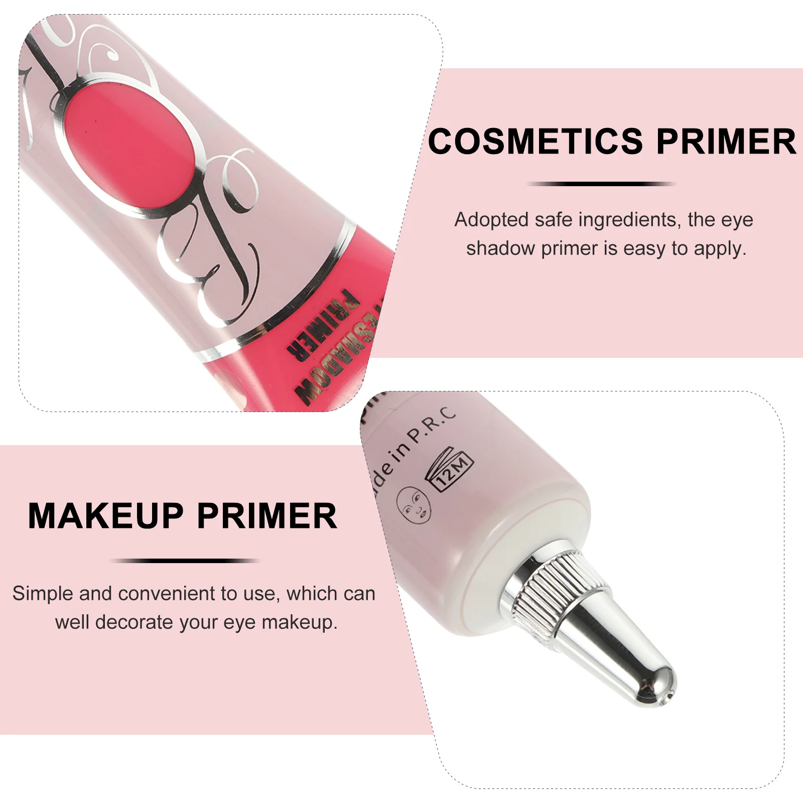 

Eyeshadow Primer Base Long Lasting Waterproof Cream Makeup Hold Concealer Cosmetics eyelid veins smoother salon use