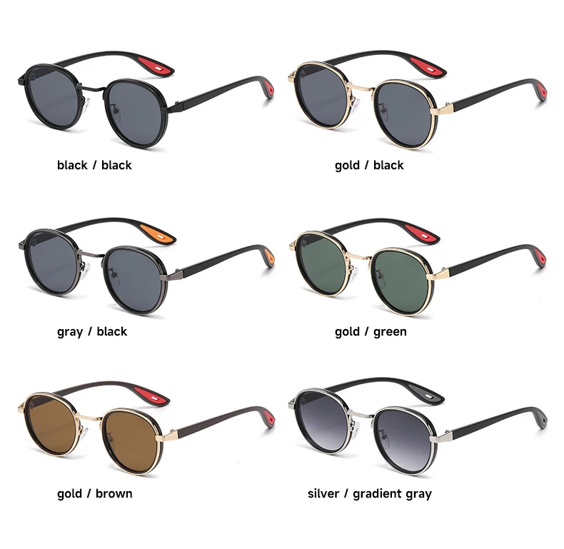 Neue Retro Pilot UV400 Sonnenbrille Männer Frauen Marke Designer Sonnenbrille Unisex Outdoor Shades Klassische Trendy Brillen – Detail 4
