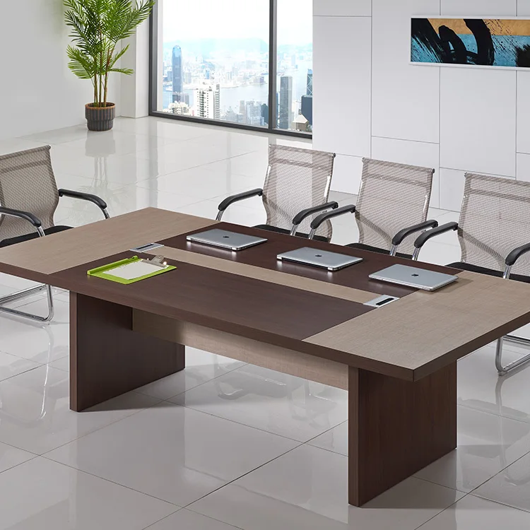Modern Panel Meeting Table China Manufactured Office Furniture for Office School Good Price Conference Table for Hotel Meeting