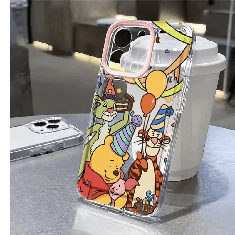 Disney Kubuś Puchatek Przyjaciel Telefon Dla Xiaomi Redmi NOTE 8 9 9A 9s 10 11 12 12C 13 13C K30 K50 10C Pro Plus 4G 5G Przezroczysty