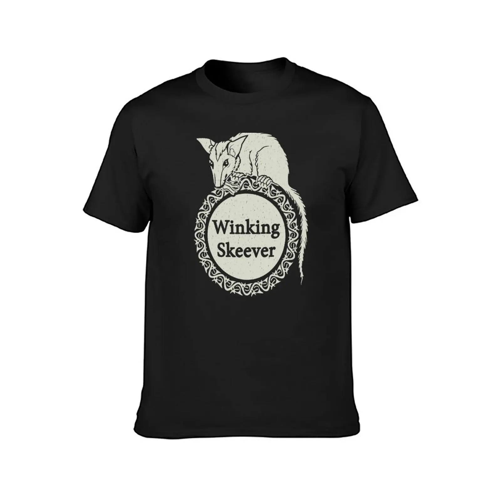 The Winking Skeever T-Shirt for a boy sports fans quick drying boys whites mens t shirts casual stylish