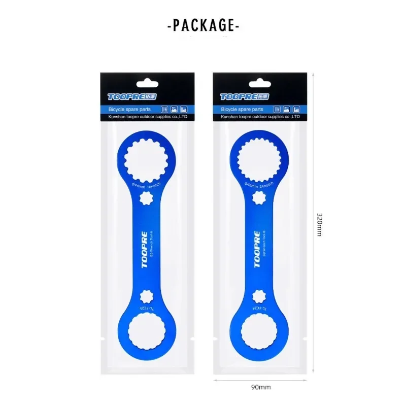 

Два дополнительных ключа BB с тонким валом из алюминиевого сплава DUB Многофункциональные интегрированные инструменты для разборки и установки зубчатой пластины