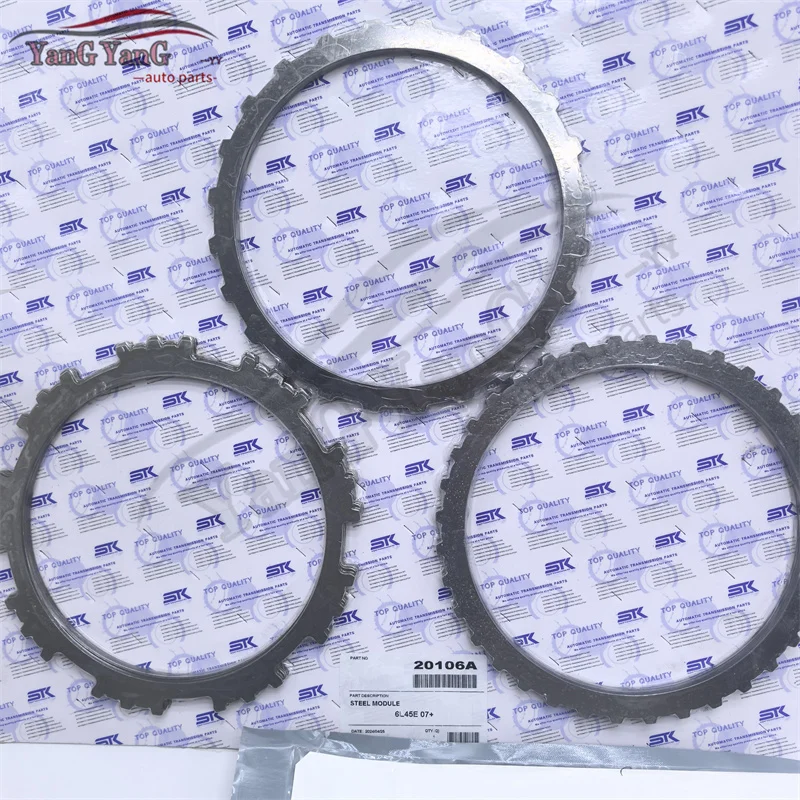 6L45 6L50 Transmission Master Repair Kit Friction Steel Kit Gasket Sealing Ring For BMW 1 3 5 Series X3 Cadillac CTS