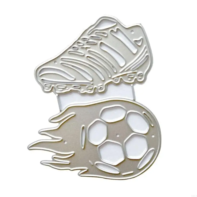 

50LB Metal Die Cuts Football Embossing Template Stencil Scrapbooking for Card Die Cut